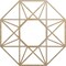 Ekena Millwork Guardian Wood Fretwork Pierced Ceiling Medallion, Hickory, 30"OD x 11 5/8"ID x 3/8"T CMWP30X30X0375GDHI - alternate 1